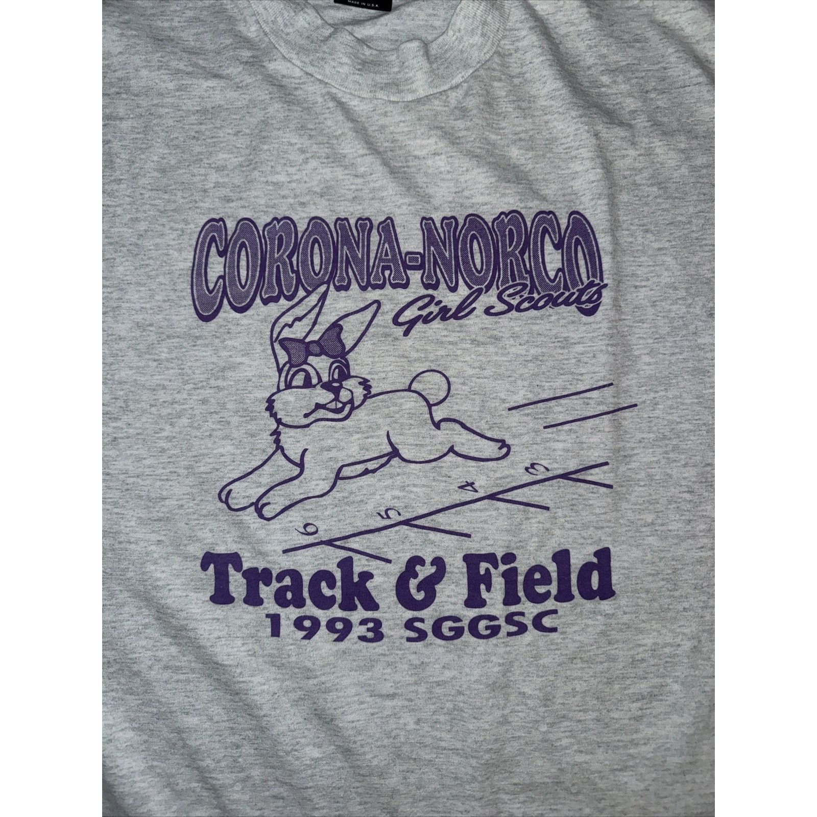 Band Tees × Hanes × Vintage Vintage Hanes Beefy Single Stitch Girl Scout T-Shirt XL Grey Size US XL / EU 56 / 4 - 2 Thumbnail