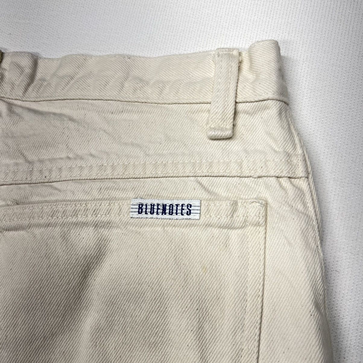 Vintage VTG Bluenotes Jeans Straight Beige Tan Pants Denim Workwear Size US 34 / EU 50 - 15 Thumbnail