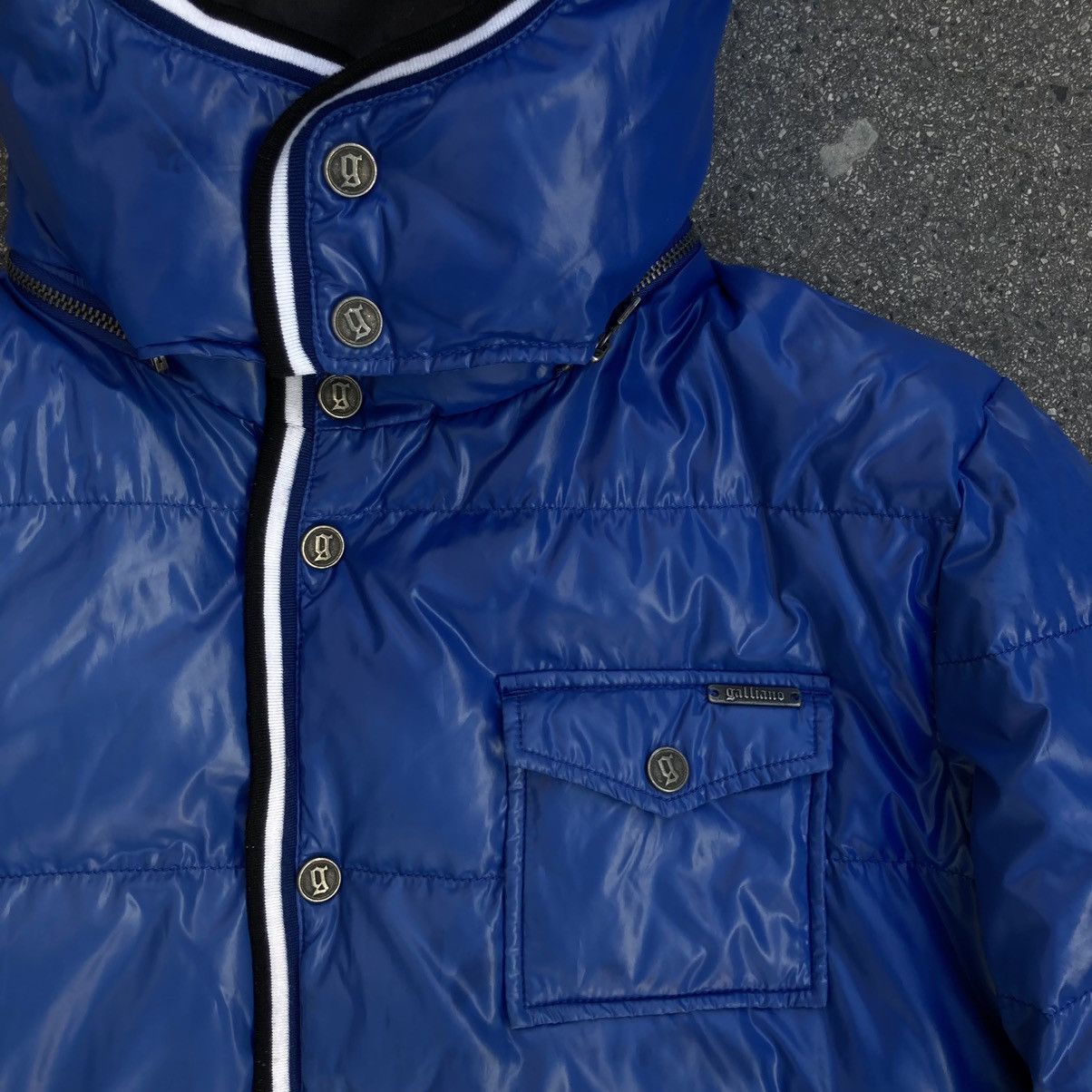 John Galliano Galliano Back Logo down jacket Size US L / EU 52-54 / 3 - 3 Thumbnail