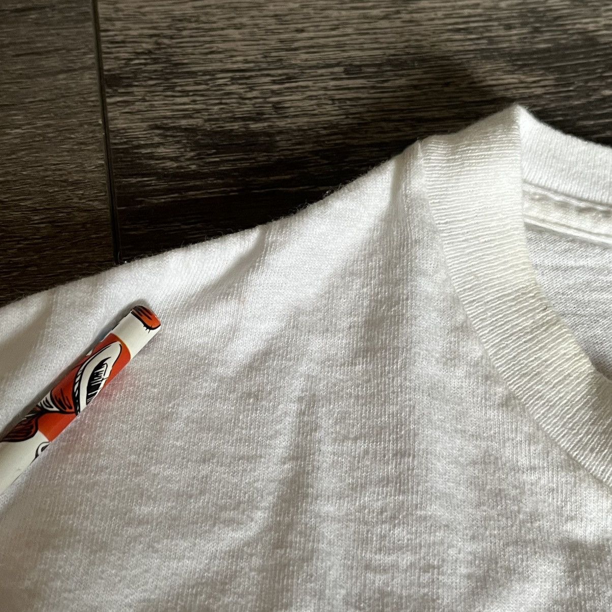 Vintage Vintage 90s God Was Showing off When He Created Me Logo Tee Size US L / EU 52-54 / 3 - 6 Thumbnail