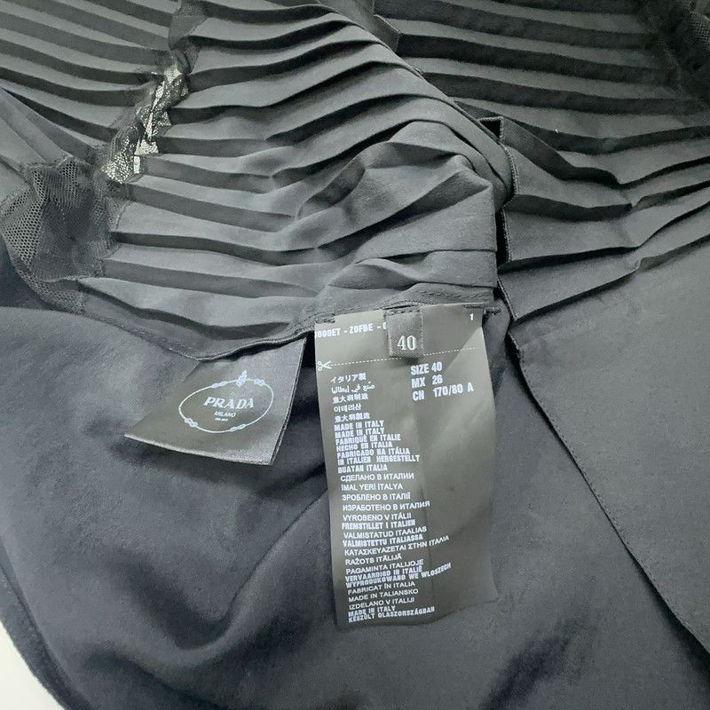 Prada Women's Stylish Black Sleeveless T-shirt
