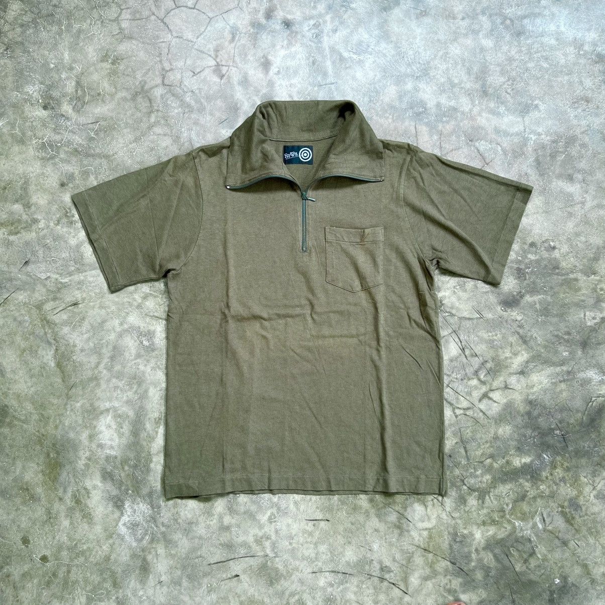 South2 West8 Vintage 90s South2 West8 Half Zip Singgle Stitch Polos Shirt Size US M / EU 48-50 / 2 - 1 Thumbnail