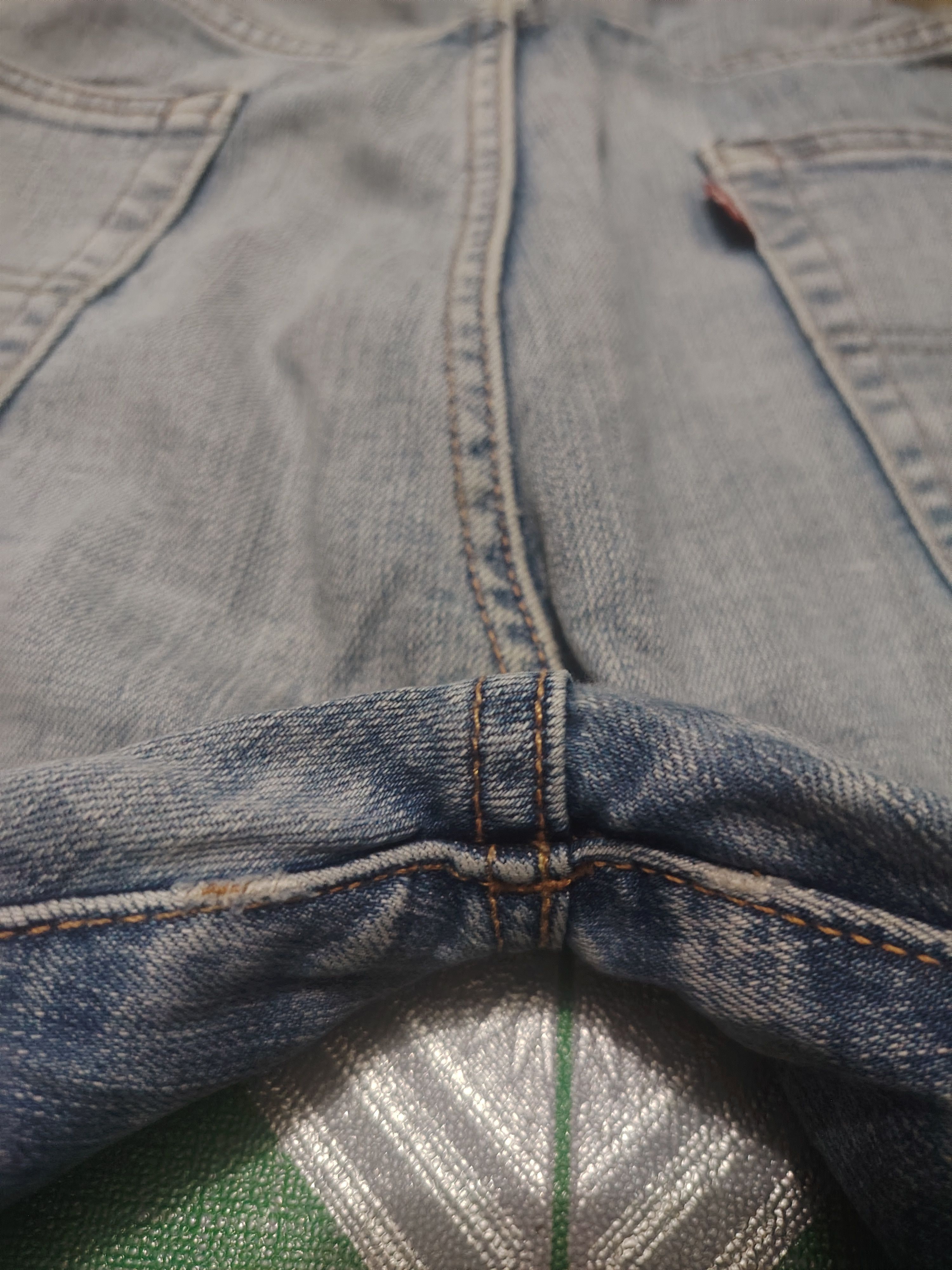 Levi's Distressed Thrashed Levi's 512 Big E Stretch Jeans Size US 34 / EU 50 - 19 Thumbnail