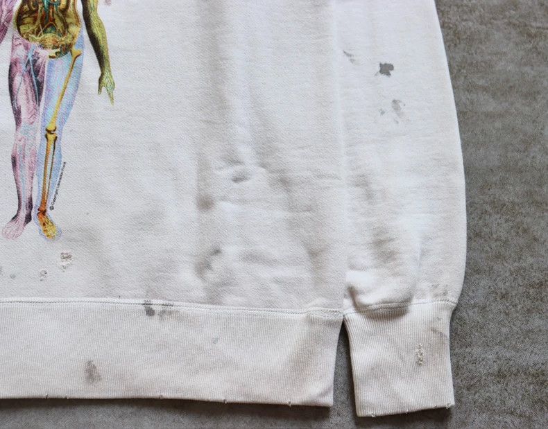Saint Michael Saint Michael White angel round neck hoodie Size US M / EU 48-50 / 2 - 8 Thumbnail