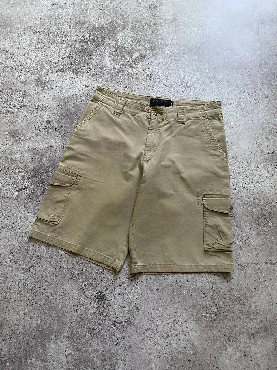 Oakley × Vintage VINTAGE OAKLEY LOGO CARGO SHORTS Size US 34 / EU 50 - 3 Thumbnail