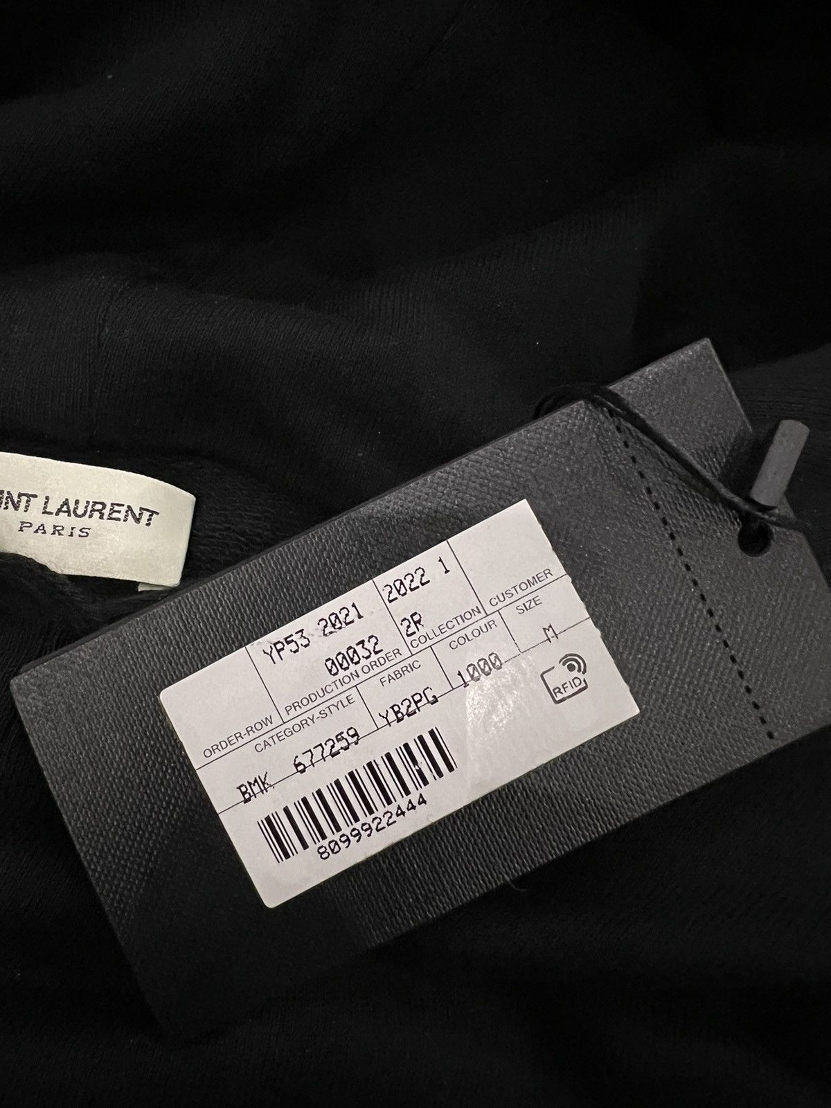 Saint Laurent Paris Saint Laurent hoodie new Size US M / EU 48-50 / 2 - 6 Thumbnail