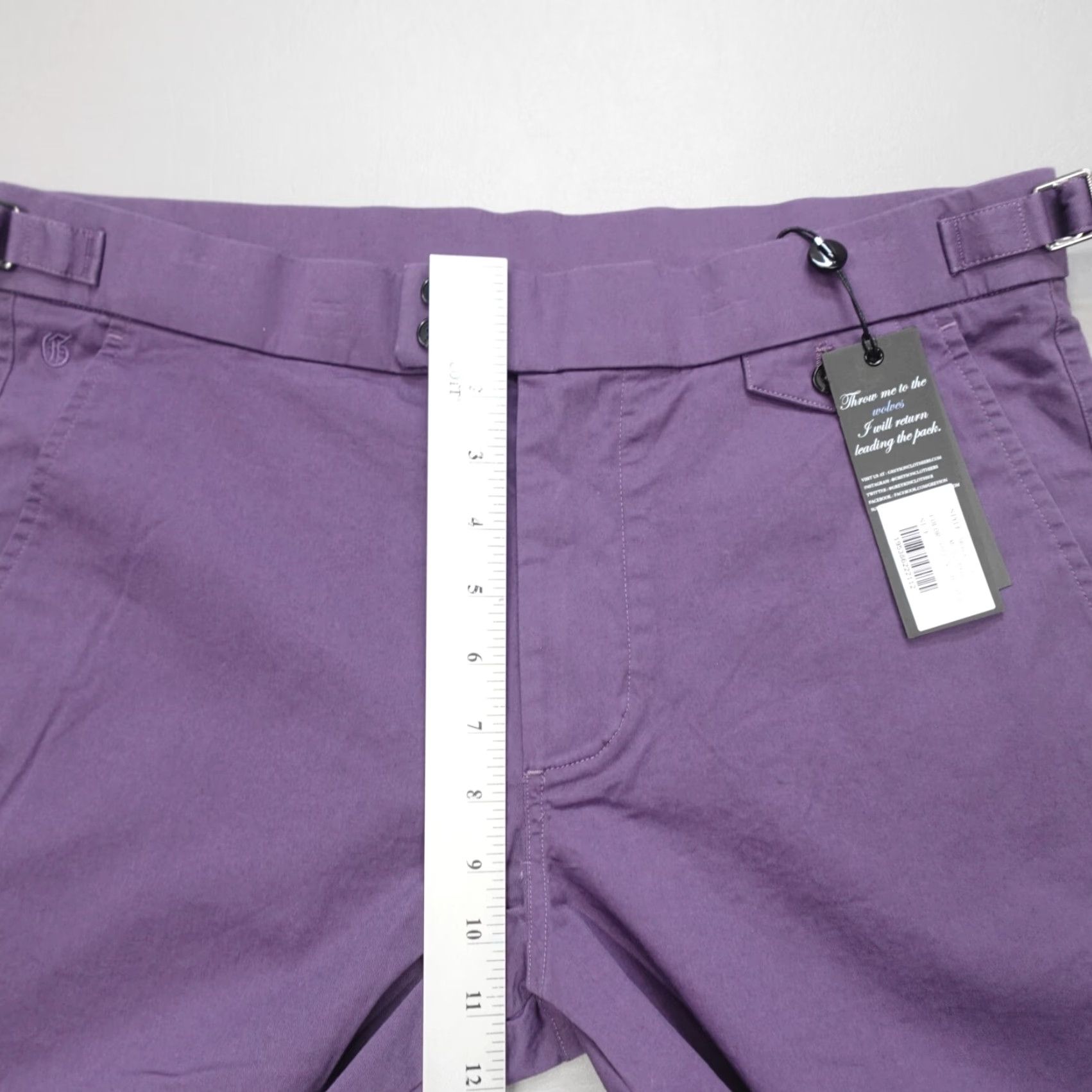 Vintage Greyson Amagansett 5-Pocket Trouser Pants Nightshade Purple Cotton Stretch 32/32 Men Pants Regular Slim? (not adding new info) Size US 32 / EU 48 - 7 Thumbnail