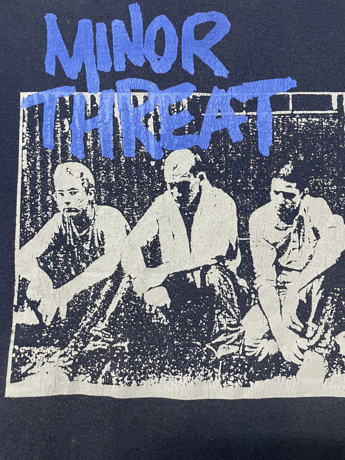 Vintage Vintage Minor Threat Out Of Step Hardcore Punk Sunfaded Tee Size US XL / EU 56 / 4 - 7 Thumbnail