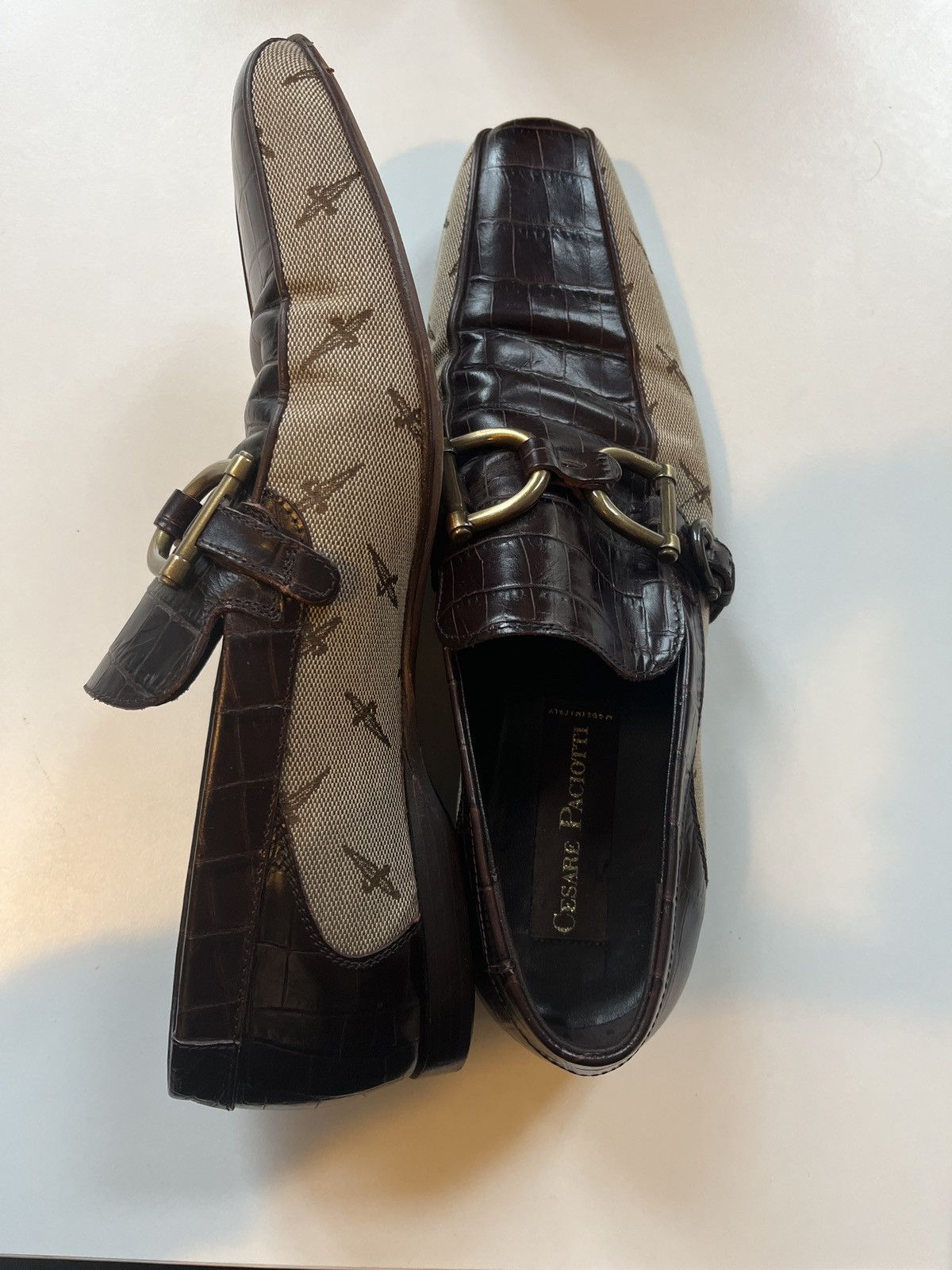 Paciotti Cesare Paciotti croco loafers Size US 6 / EU 39 - 2 Thumbnail