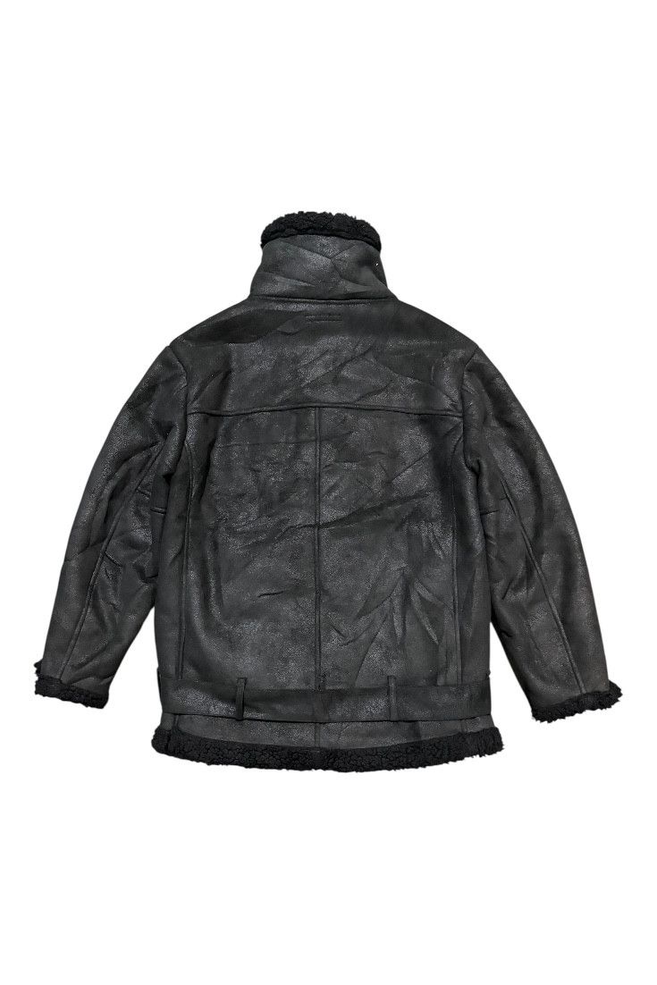 If Six Was Nine Japanese Emoda assymetris zipp fur jacket suede style B3 Size US L / EU 52-54 / 3 - 3 Thumbnail