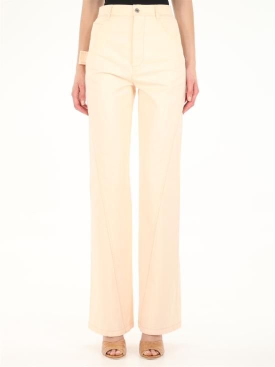 Bottega Veneta BOTTEGA VENETA Women Denim Pants 654286 PINK Size 28" / US 6 / IT 42 - 1 Thumbnail