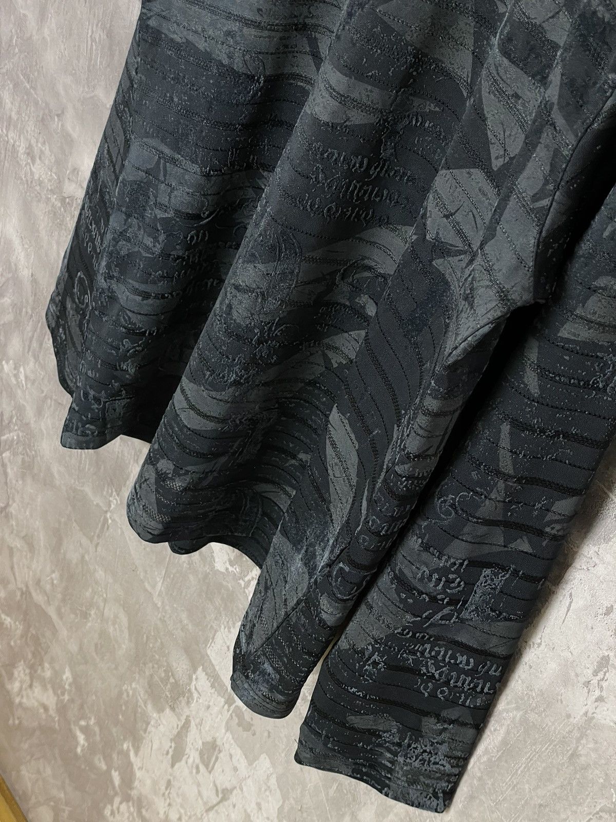 Japanese Brand × Vintage Vintage Jean Paul Gaultier style Overprint Long Sleeve Size US L / EU 52-54 / 3 - 10 Thumbnail