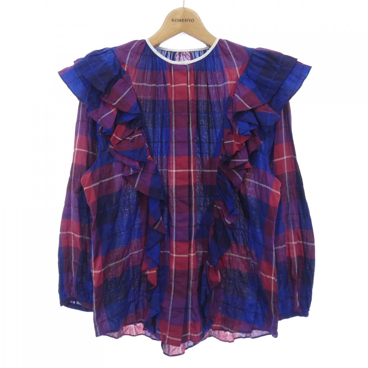 Other Other T-mat Check Top Cotton Tops DUTY FREE for USA Size ONE SIZE - 1 Thumbnail