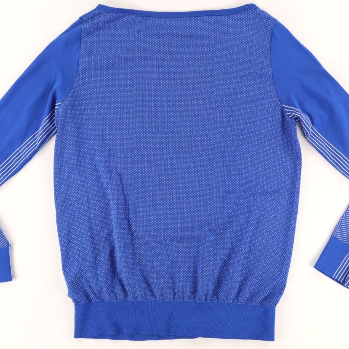 Nike Nike Dri-Fit Epic Crew Solid Long Sleeve Shirt Blue Women's L Size L / US 10 / IT 46 - 4 Thumbnail