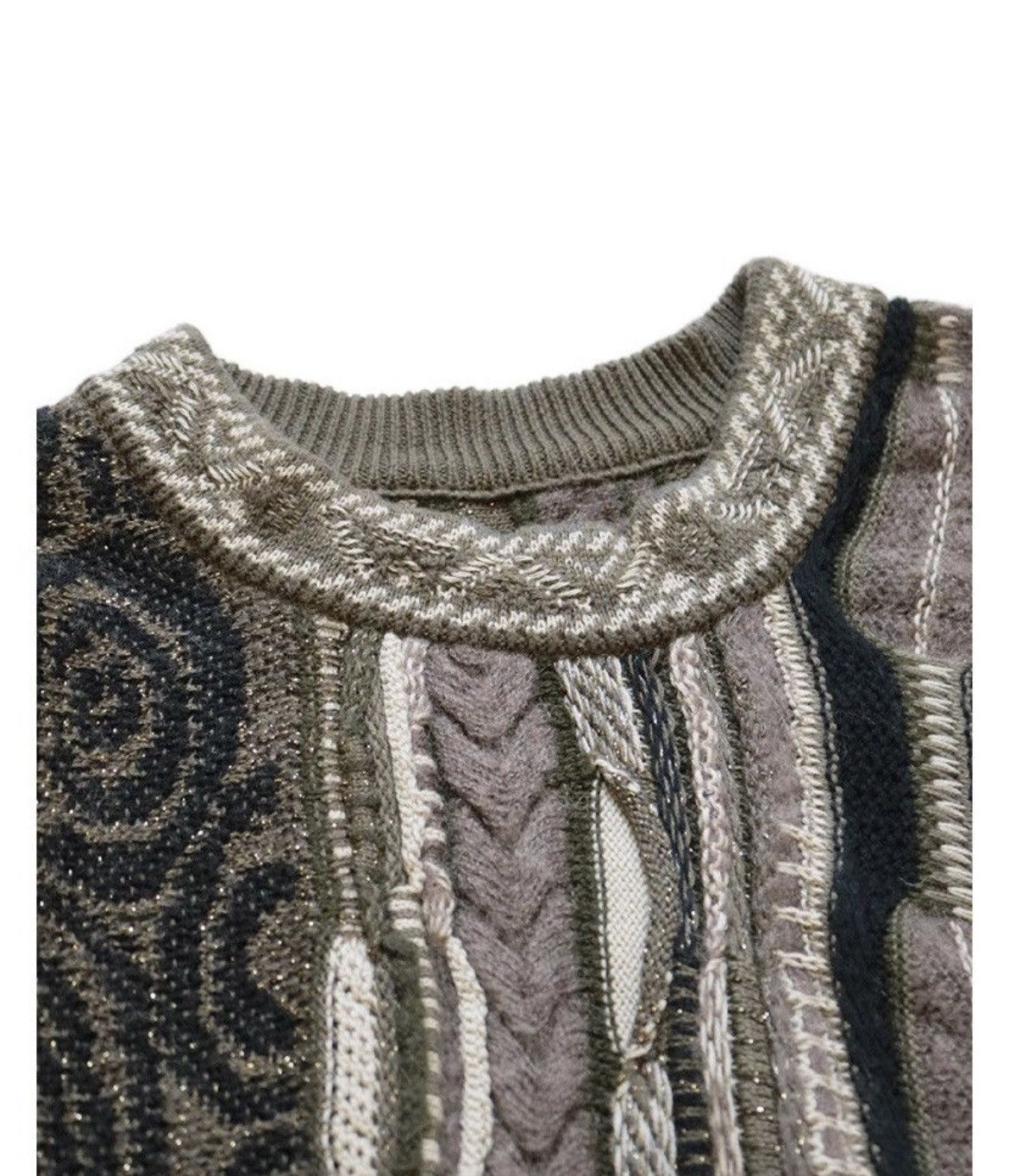 Kapital Kapital 7G MAZE GAUDY Crew Neck Sweater size 3 stk Size US L / EU 52-54 / 3 - 6 Thumbnail