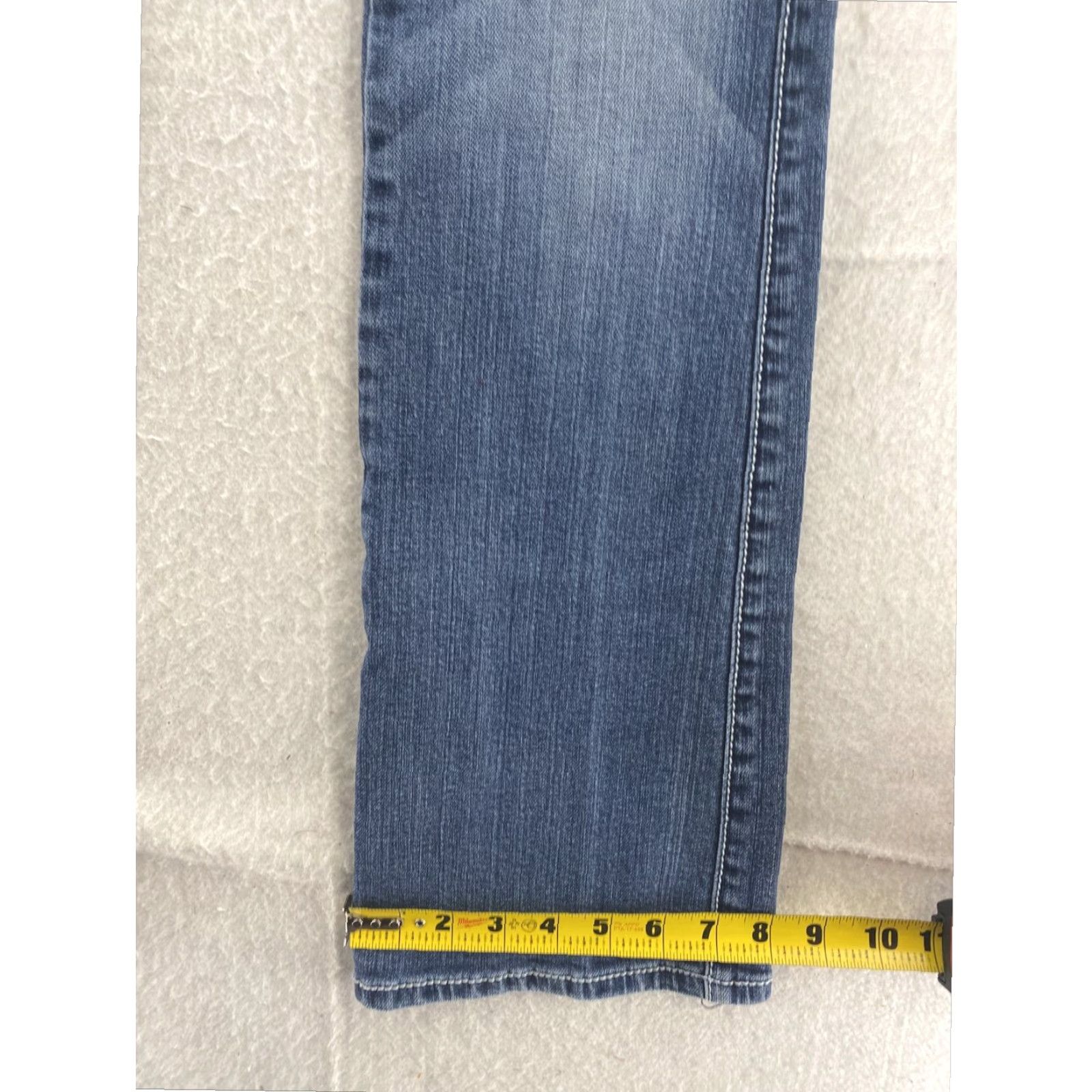 Wrangler Wrangler Rock 47 Womens Blue Denim Bootcut Jeans 1X Large Low Rise Size 25" / US 0 / IT 36 - 5 Thumbnail