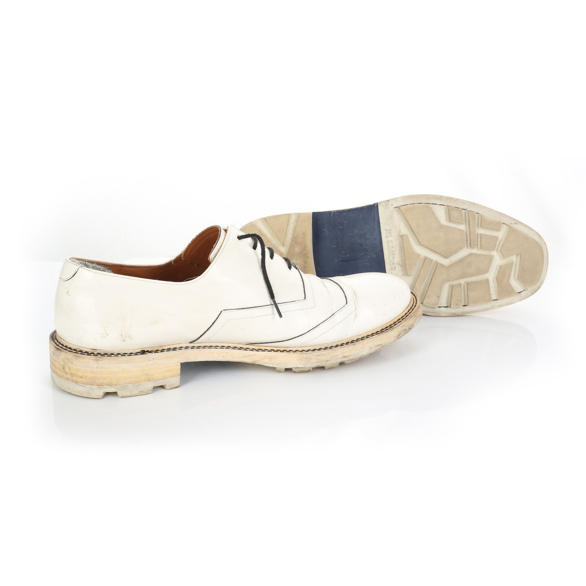Jil Sander × Raf Simons Jil Sander Raf Simons Era Beige Derbies Size US 10 / EU 43 - 4 Thumbnail