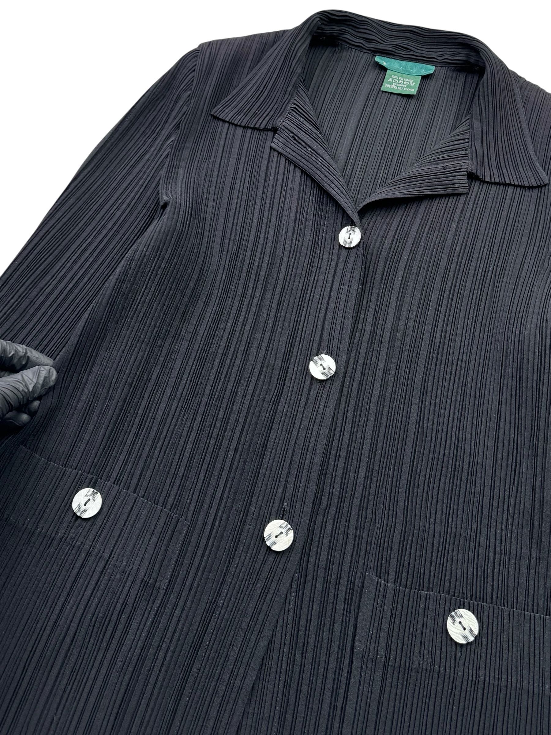 Japanese Brand Vintage Plisse Jacket W402(V9) Size M / US 6-8 / IT 42-44 - 3 Thumbnail