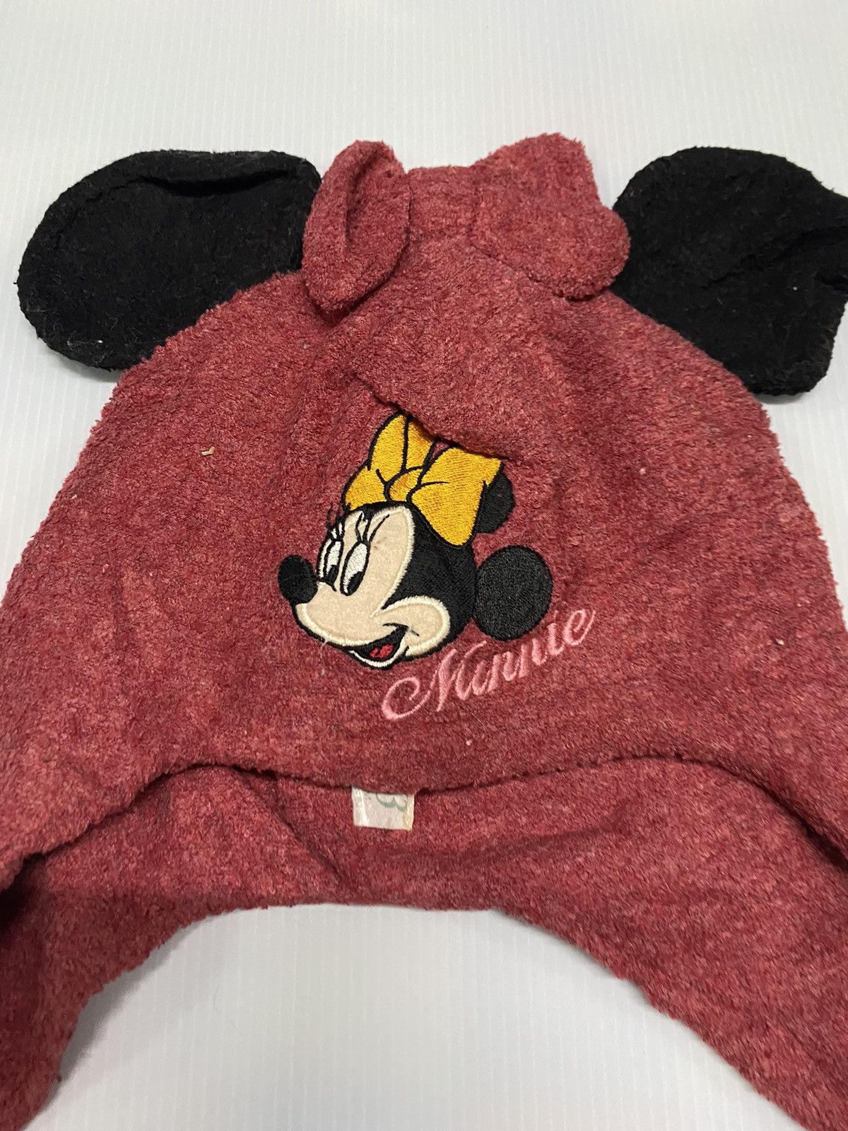 Mickey Mouse × Vintage Minnie Mouse Earflap Winter Beanie Hat Size ONE SIZE - 2 Thumbnail