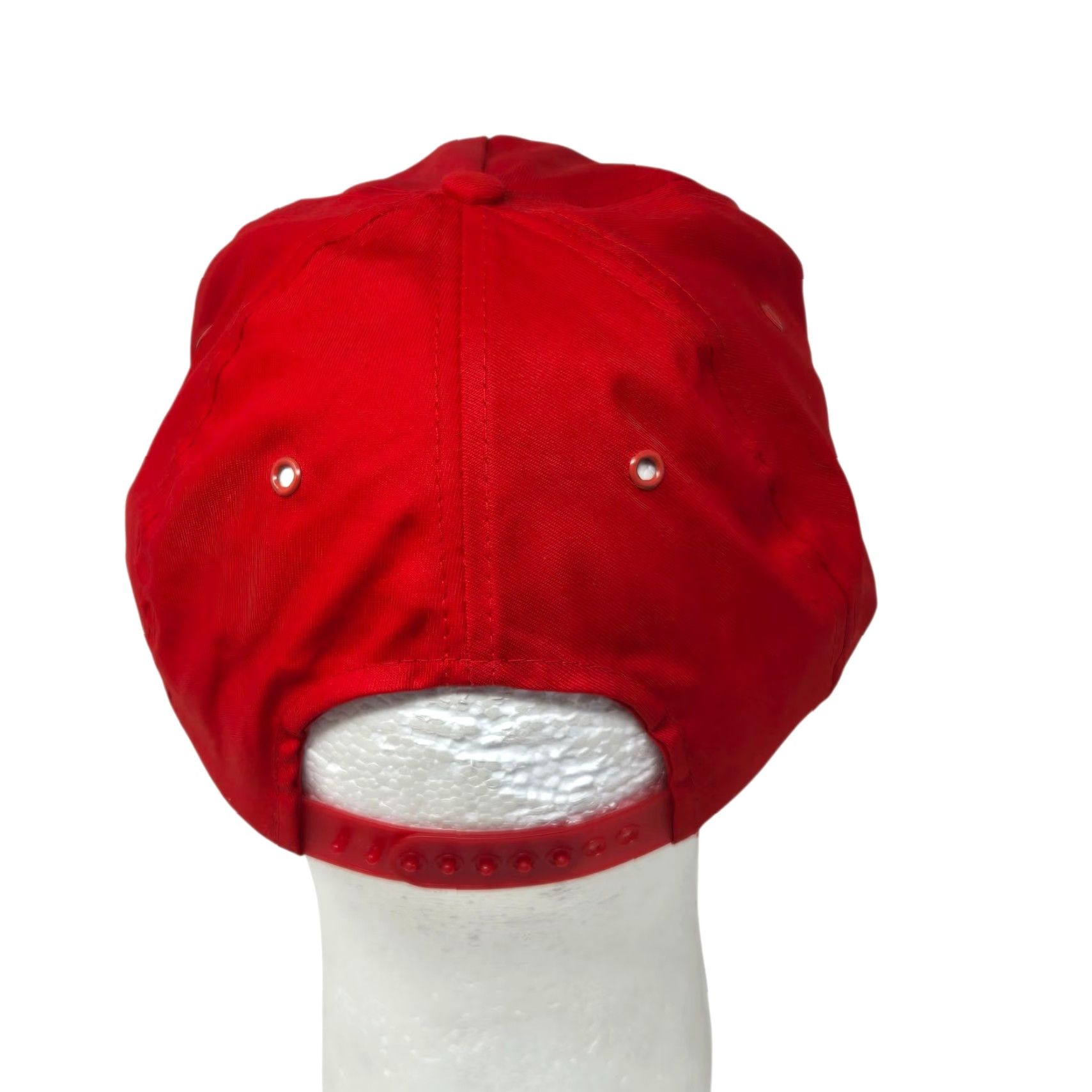 Spell VINTAGE Madrid Hat City Red Cap Embroidered Adjustable Strapback Men Baseball Cap Size ONE SIZE - 3 Thumbnail
