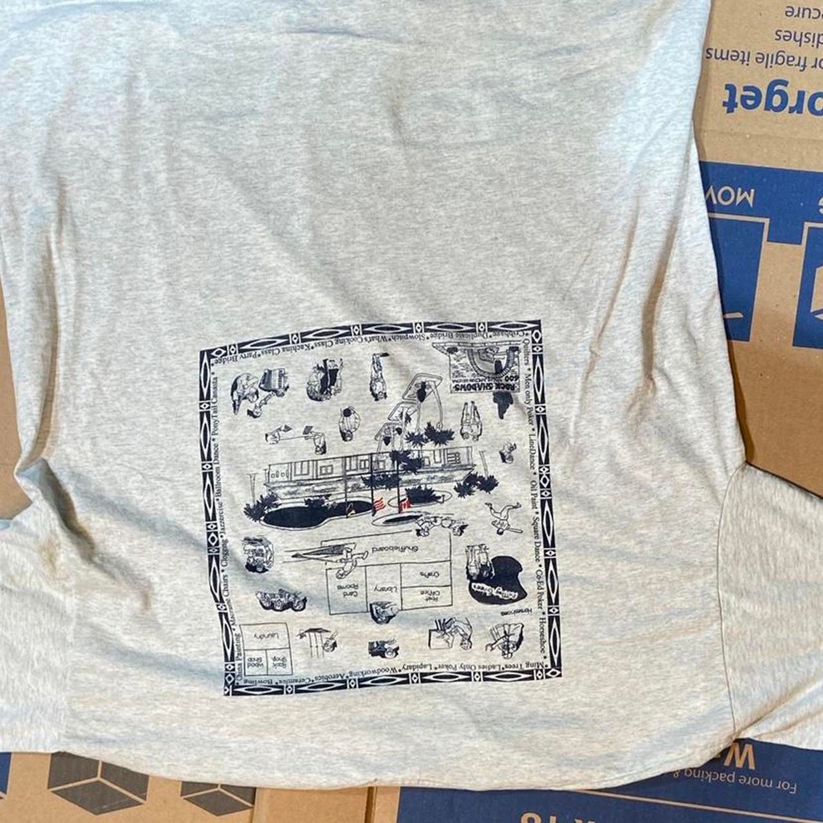 Fruit Of The Loom 90s rock shadow apache junction Size US XXL / EU 58 / 5 - 3 Thumbnail