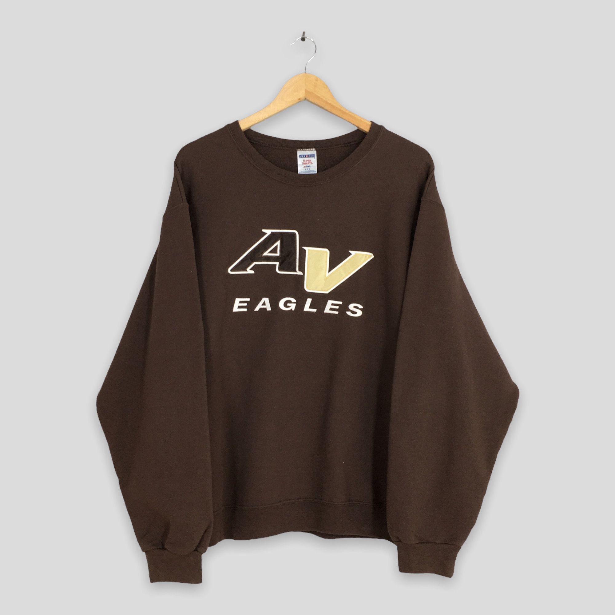 Jerzees × NCAA Vintage 90s AV Eagles Sweatshirt Large Size US L / EU 52-54 / 3 - 1 Thumbnail