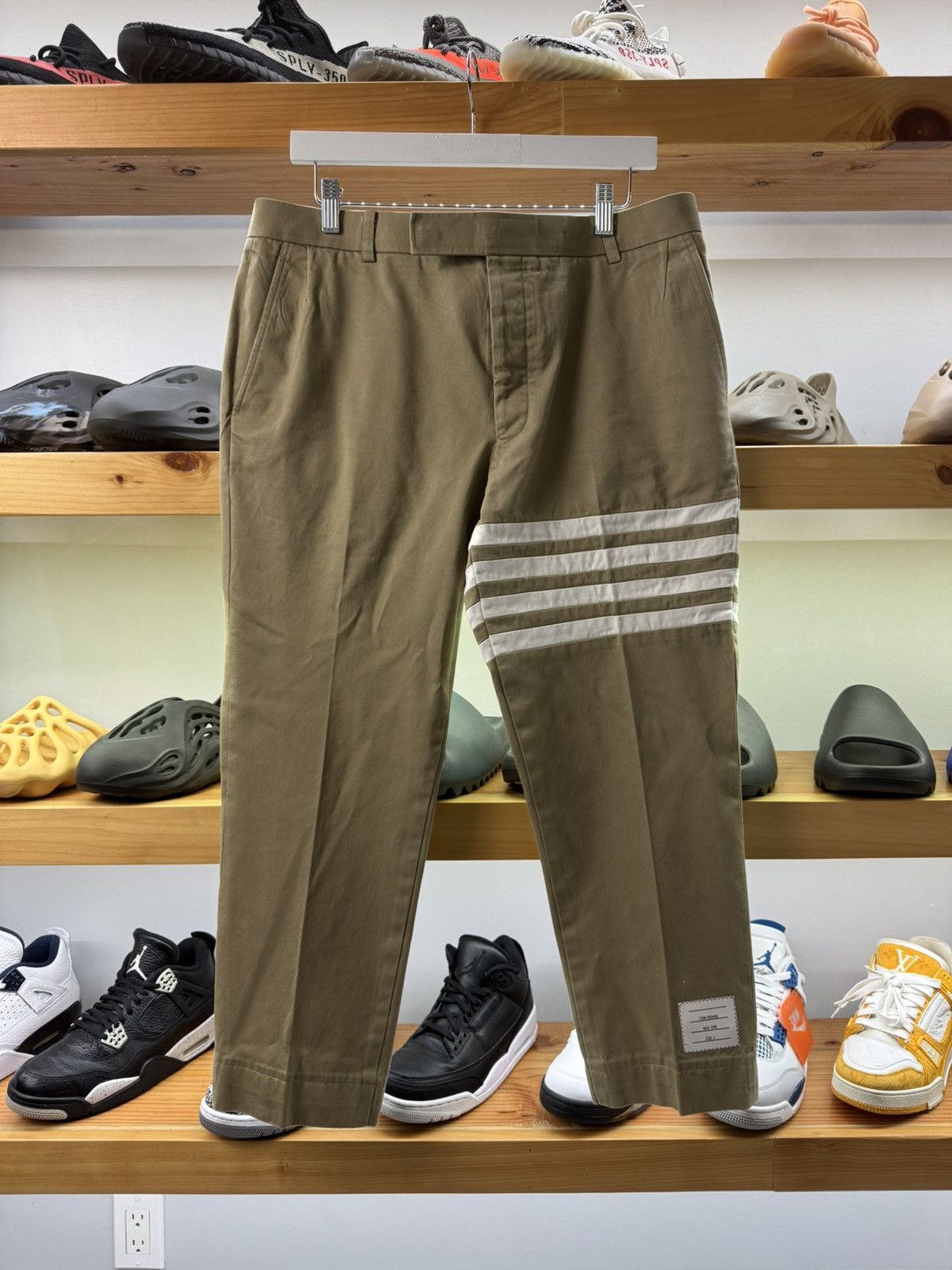 Thom Browne Thom Browne Twill Chino Trousers (Size 3) Size US 33 - 1 Thumbnail