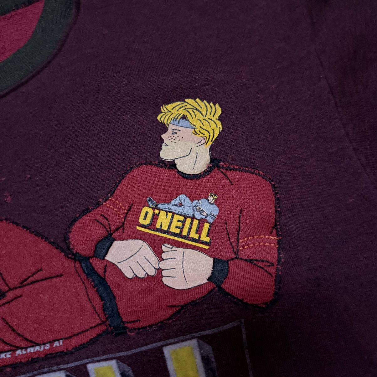 O'Neill Vintage Oneill Surfing Big Logo Sweatshirt Size US M / EU 48-50 / 2 - 3 Thumbnail