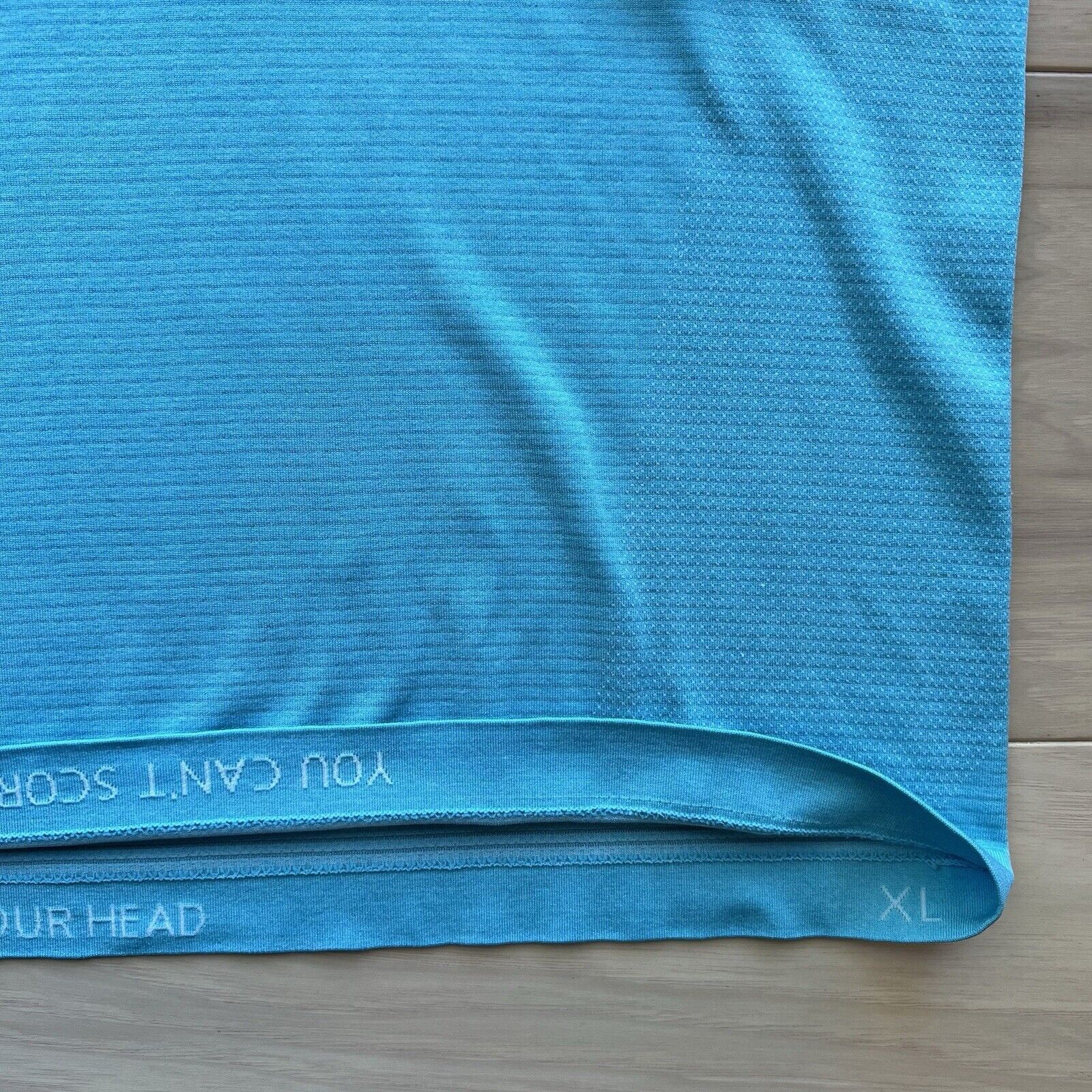 Lululemon Lululemon Metal Vent Shirt XL Blue Long Sleeve Casual Size US XL / EU 56 / 4 - 5 Thumbnail
