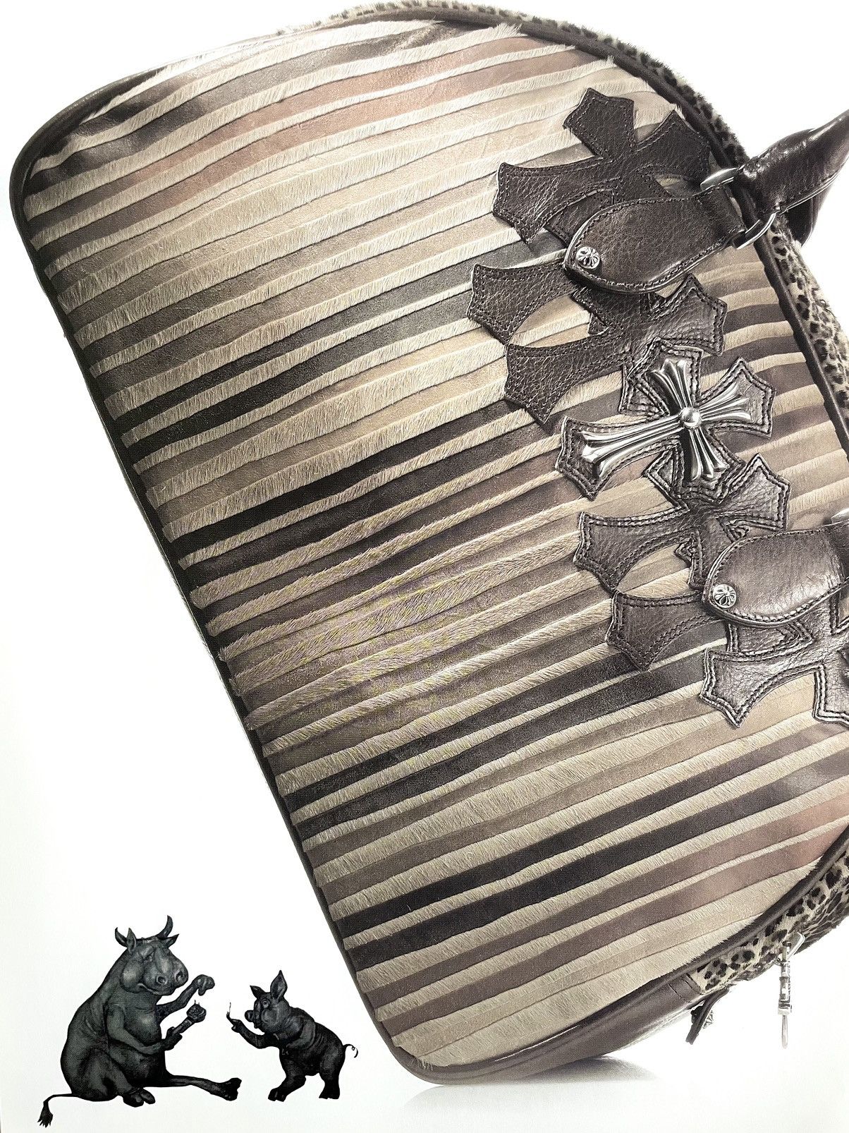Chrome Hearts Chrome Hearts handbag 8x11 magazine cutout Poster Size ONE SIZE - 2 Thumbnail