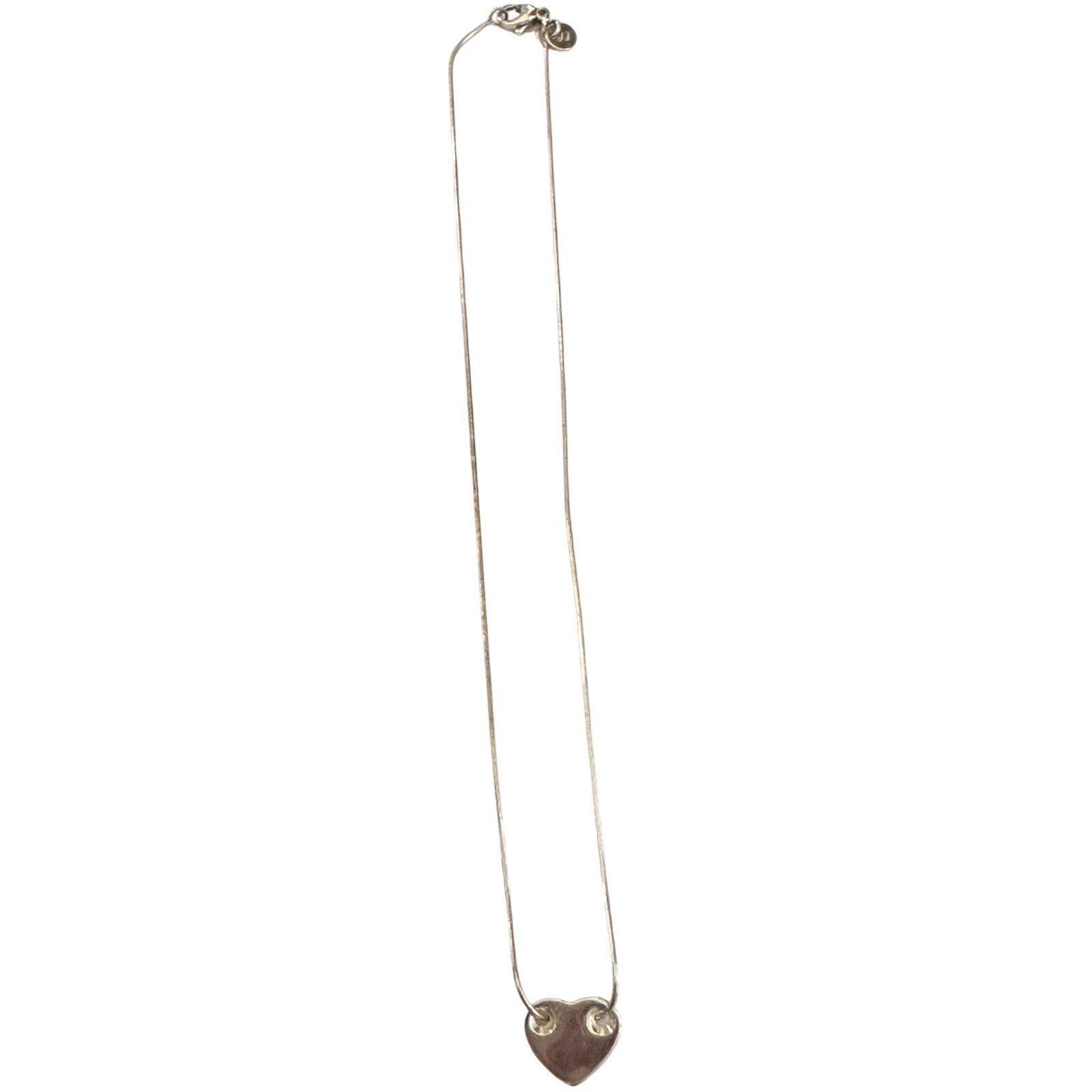 Tiffany & Co. Tiffany and Co Threaded Heart Necklace Size ONE SIZE - 4 Thumbnail