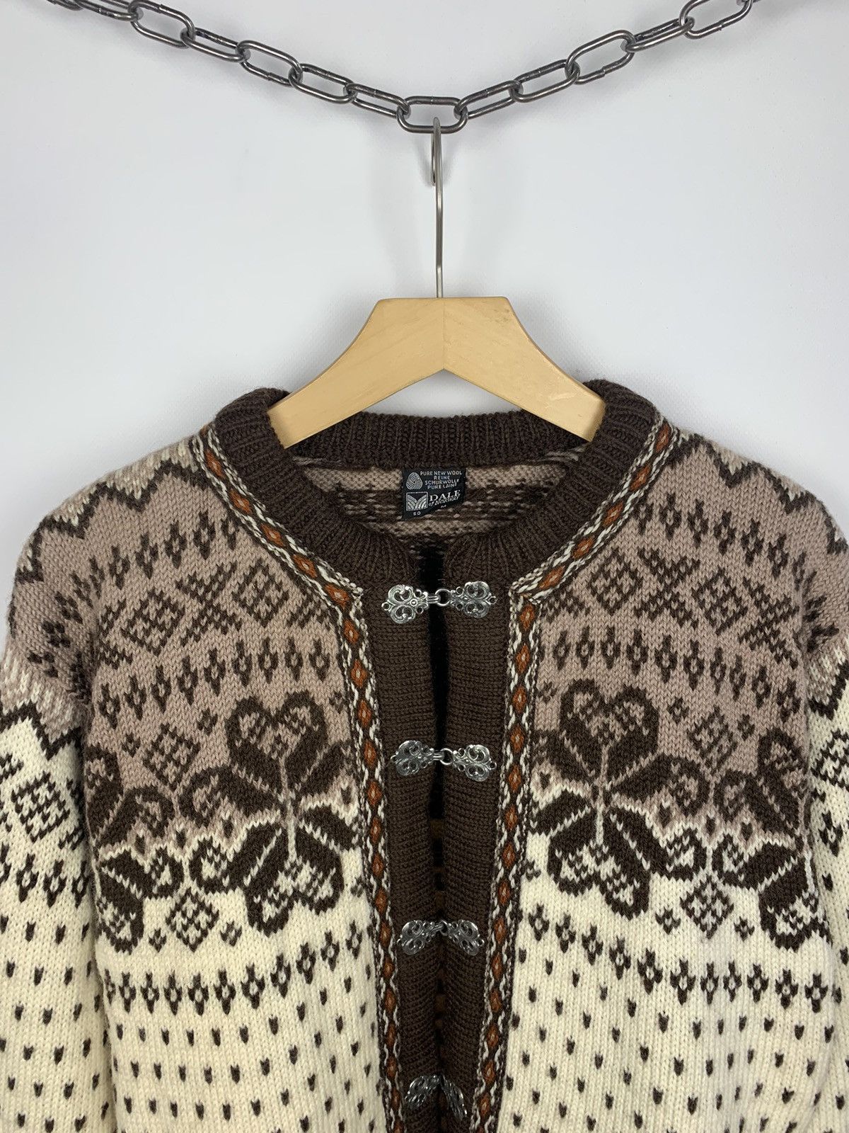 Dale Of Norway Vintage Dale Of Norway Fair Isle Cardigan Winter Sweater Size M / US 6-8 / IT 42-44 - 3 Thumbnail