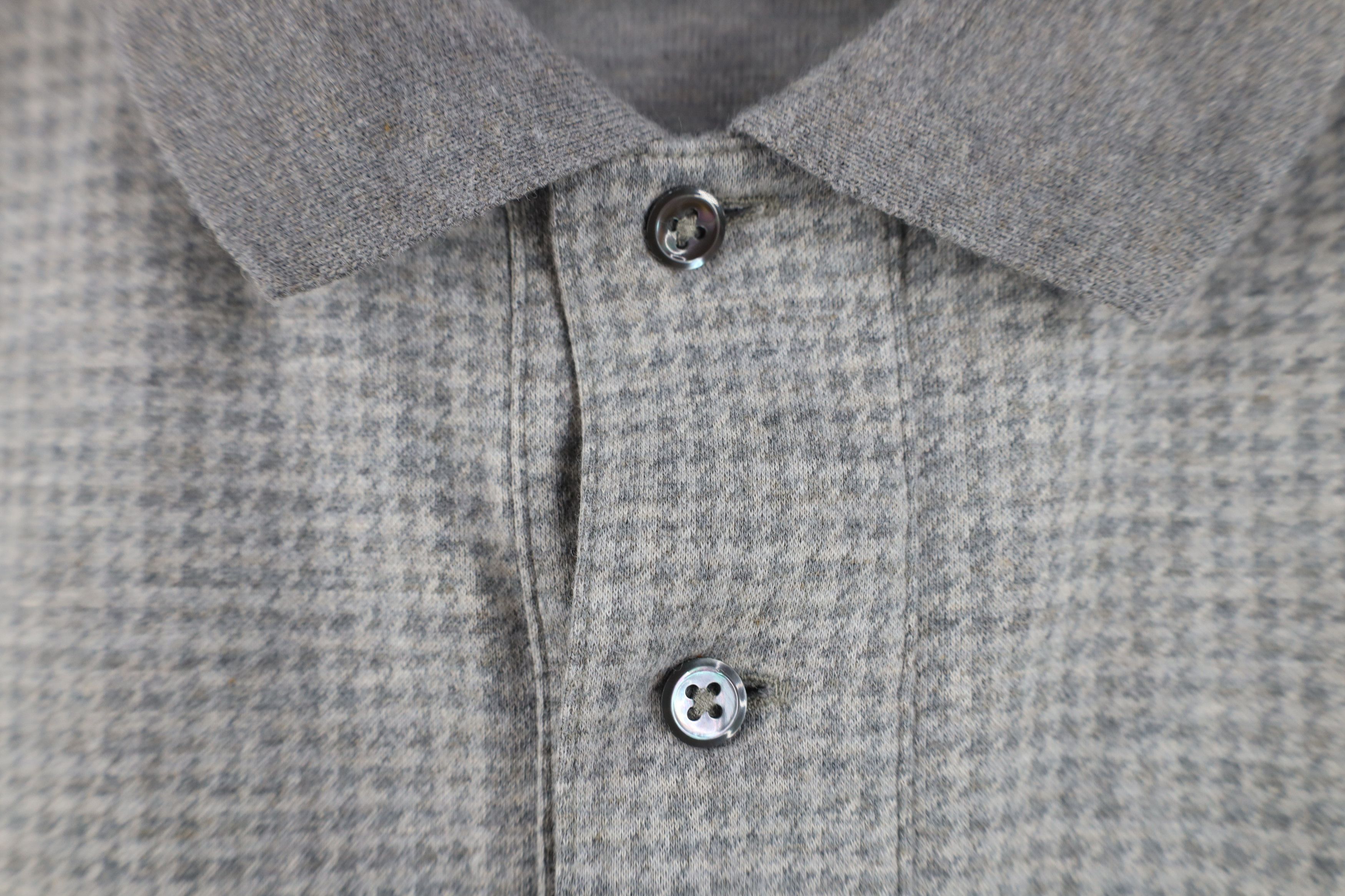 Ralph Lauren Vintage 90s Ralph Lauren Soft Touch Houndstooth Polo Shirt Size US L / EU 52-54 / 3 - 5 Thumbnail