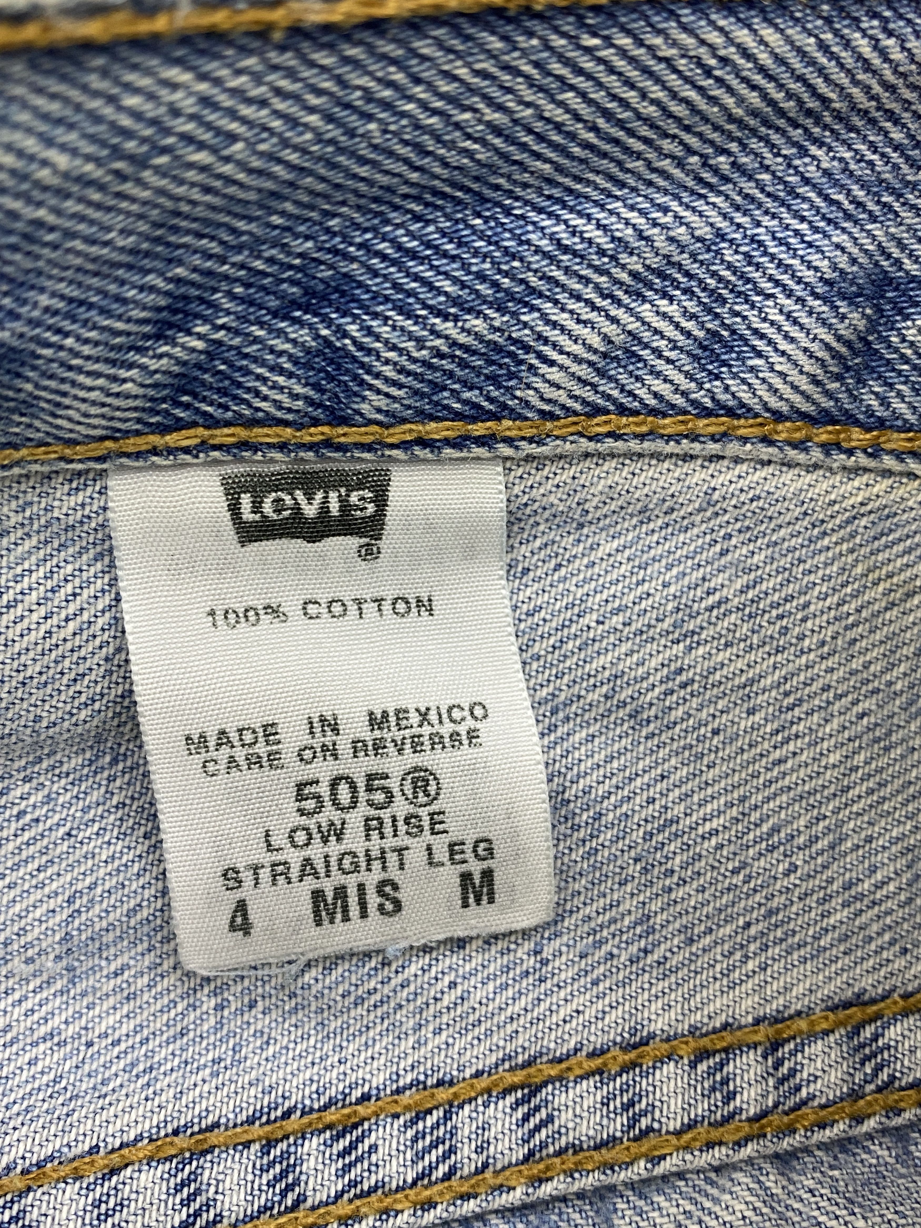 Levi's Light Wash Vintage levis 505 Flare Denim DP2636 Size US 28 / EU 44 - 7 Thumbnail
