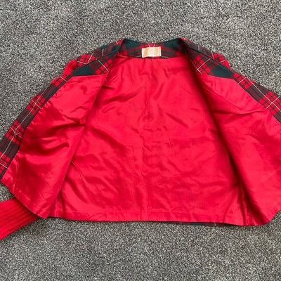 Pendleton Pendleton Women’s M/L Red Plaid Tartan Virgin Wool Button Cr Size L / US 10 / IT 46 - 12 Thumbnail