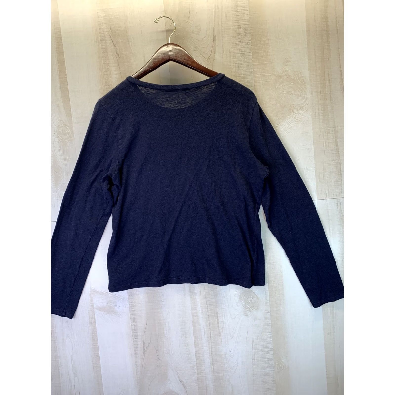 American Eagle Outfitters VINTAGE? No. American Eagle Women’s XL Blue Basic Long Sleeve Shirt Womens XL Blue Basic Long Sleeve American Eagle Outfitters Shirt Size XL / US 12-14 / IT 48-50 - 4 Thumbnail