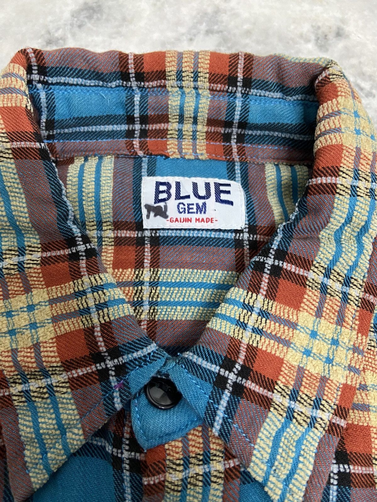 Japanese Brand Gaijin Made Flannel Shirt Size US M / EU 48-50 / 2 - 6 Thumbnail