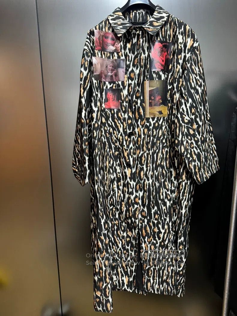 Raf Simons Raf Simons 19FW David Lynch Movie Blue Velvet Leopard coat Size US S / EU 44-46 / 1 - 1 Thumbnail