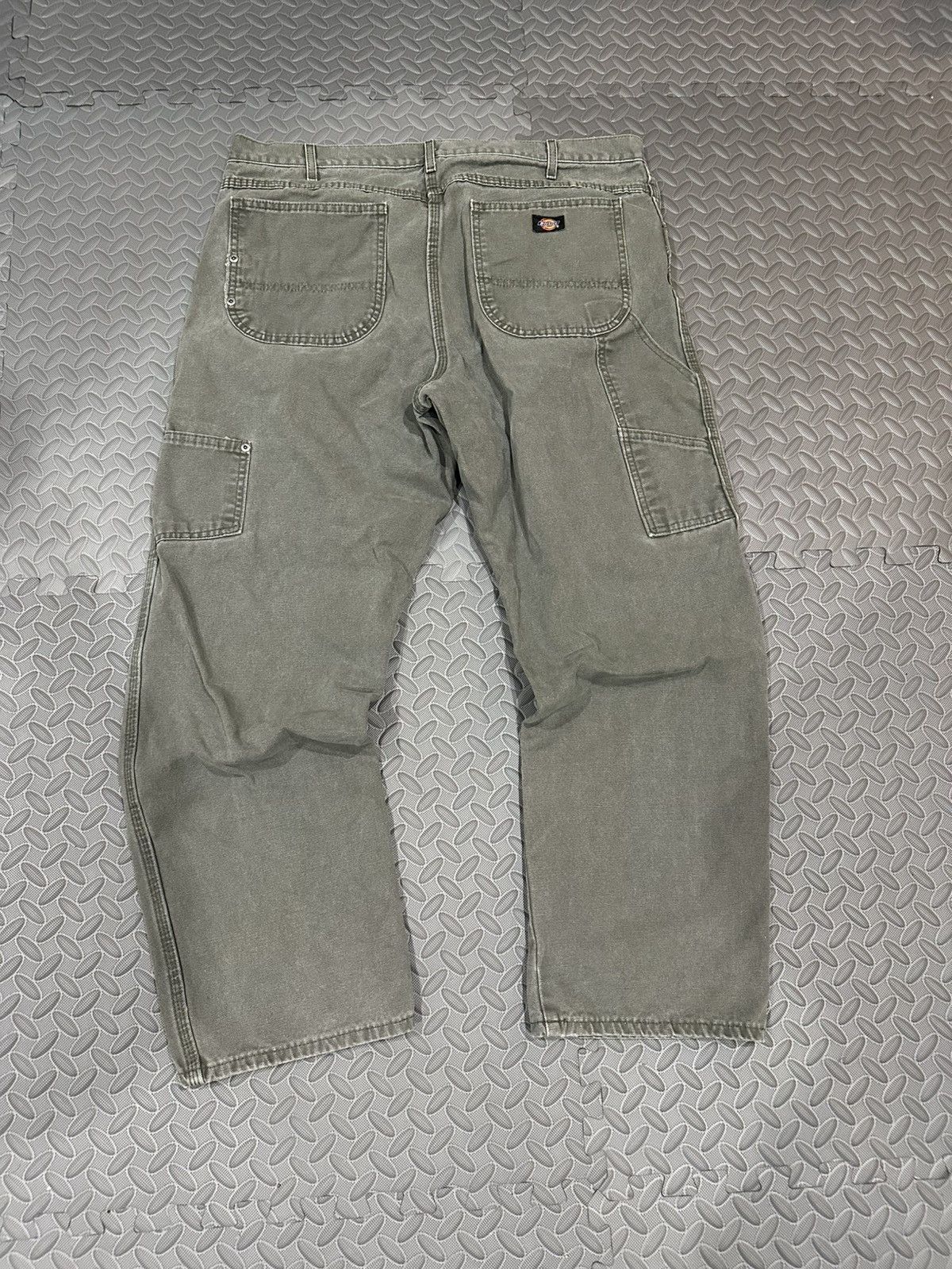 Dickies Dickies Carpenter Pants Faded Olive Green Canvas 38x30 Size US 38 / EU 54 - 4 Thumbnail