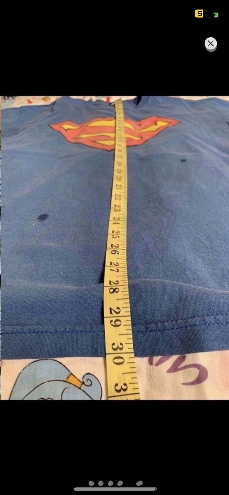 Vintage ***FINAL DROP***RARE 00s SUPERMAN OG LOGO SHIRT XL Size US XL / EU 56 / 4 - 5 Thumbnail