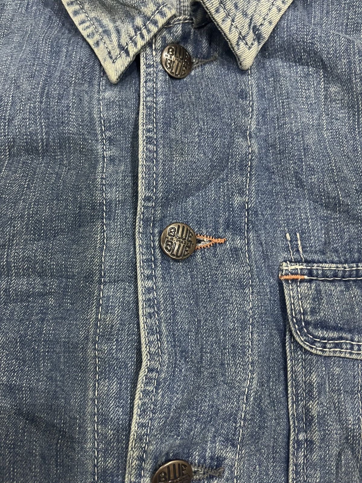 Blue Blue Japan BLUE BLUE JAPAN DENIM JAKET Size US M / EU 48-50 / 2 - 7 Thumbnail