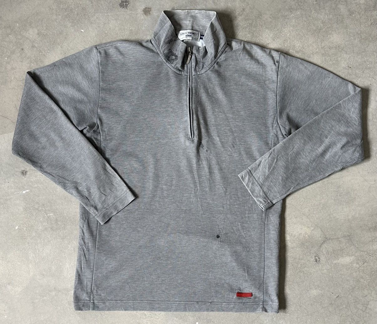Kansai Yamamoto VINTAGE KANSAI YAMAAMOTO HOMME MIDZIPPER LS TEE Size US M / EU 48-50 / 2 - 1 Thumbnail