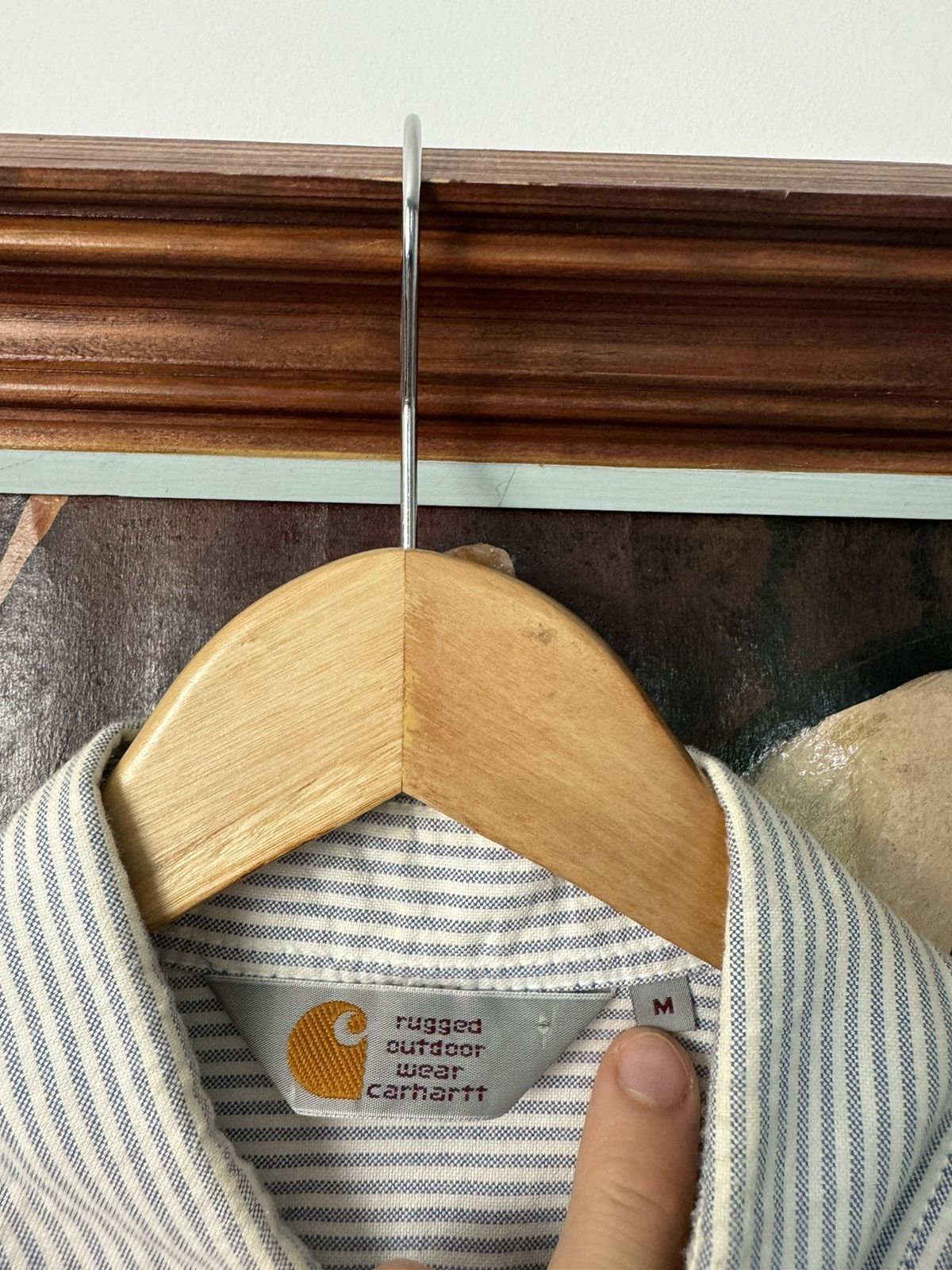 Carhartt Carhartt Vice Shirt Button Up Stripes Work Workwear Casual Size US M / EU 48-50 / 2 - 3 Thumbnail