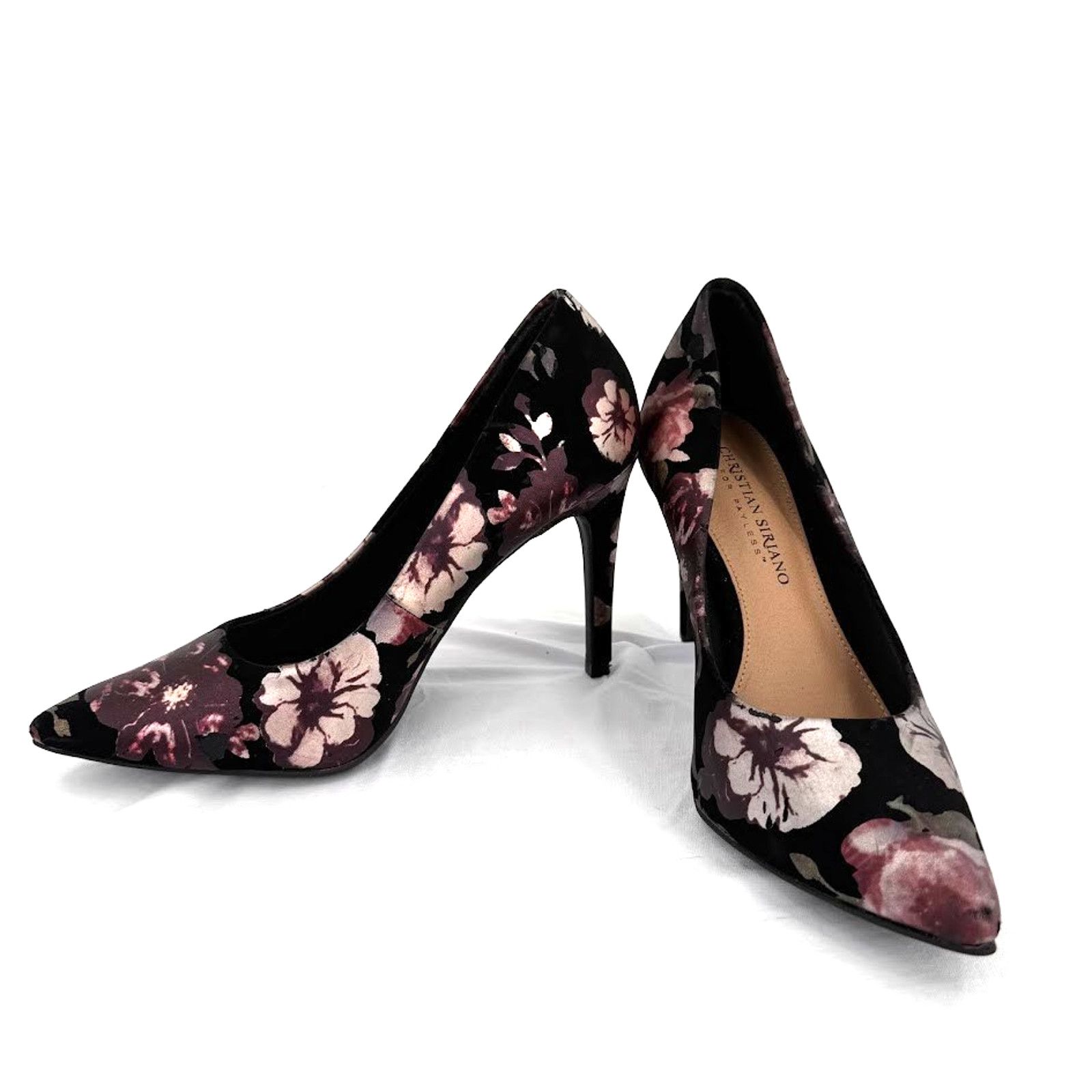 Christian Siriano Christian Siriano Floral Pumps Size 7 Pointed Toe Stiletto Size US 7 / IT 37 - 3 Thumbnail
