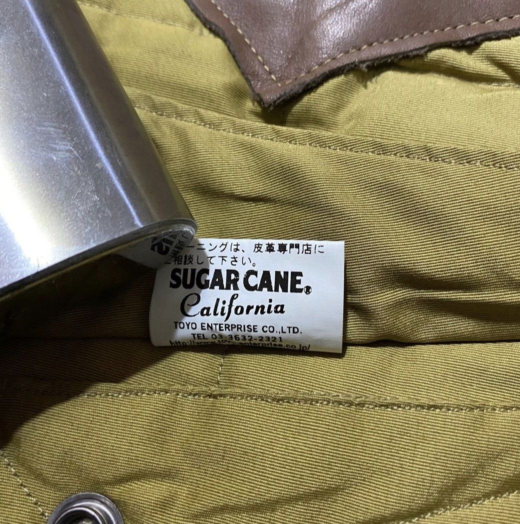 Japanese Brand Sugar Cane Down Jacket Leather Part Western Size US M / EU 48-50 / 2 - 9 Thumbnail