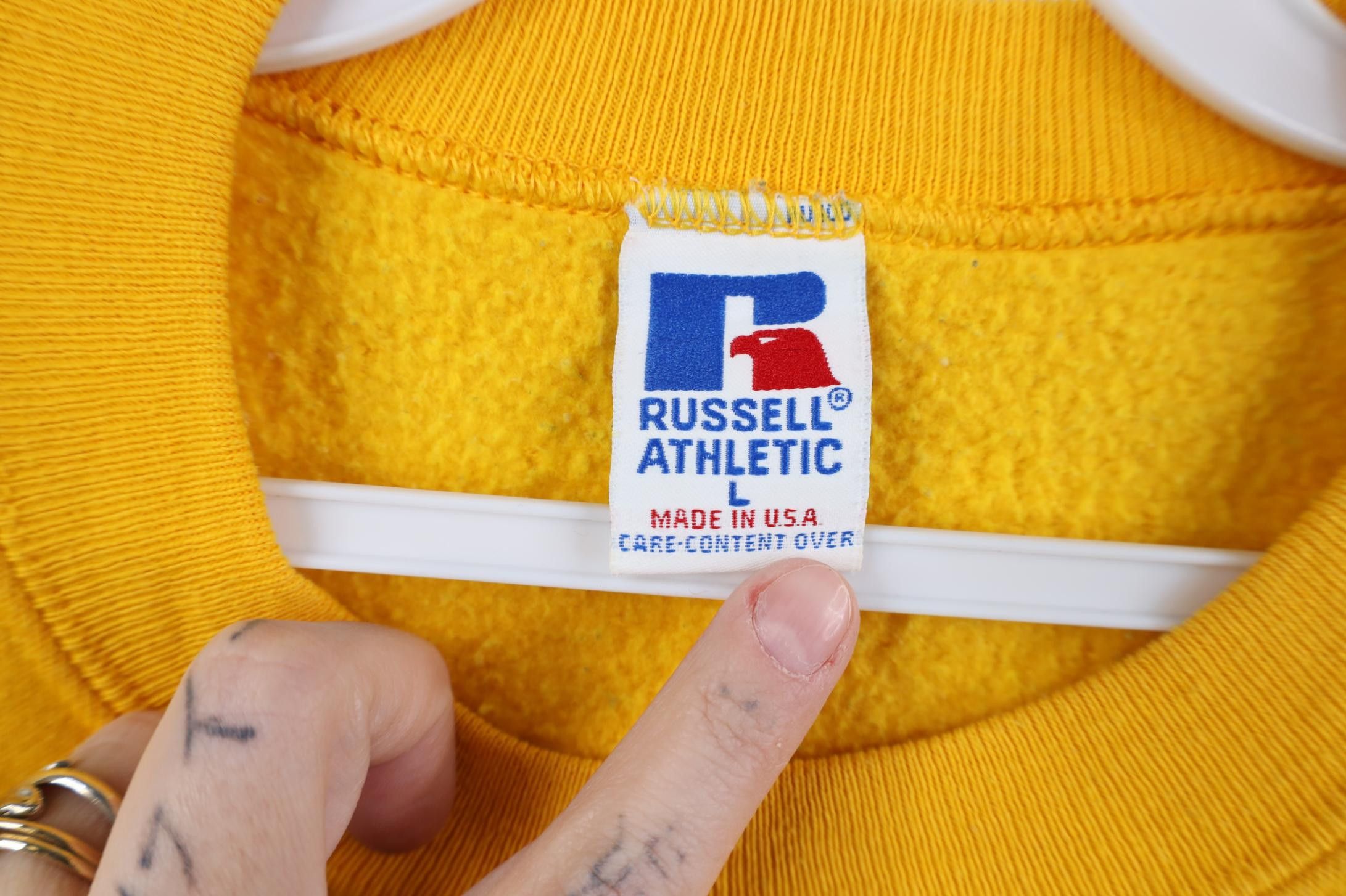 Russell Athletic Vintage 90s Russell Athletic Cheerleader Sweatshirt USA Size L / US 10 / IT 46 - 9 Thumbnail
