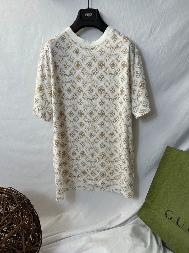 Louis Vuitton Louis Vuitton Logo Short Sleeve T-Shirt - dmc Size US M / EU 48-50 / 2 - 1 Thumbnail