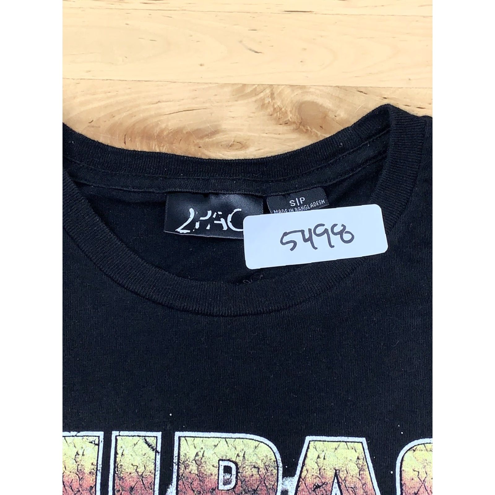 Vintage VINTAGE Tupac Shakur 1971 Graphic T Shirt Men S Black 90s Hip Hop Rap #5498 Size US S / EU 44-46 / 1 - 4 Thumbnail