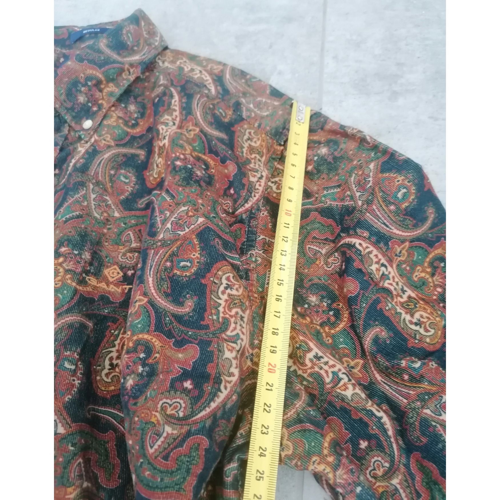 Gant GANT "Paisley Print" Corduroy baroque-style Shirt Size US M / EU 48-50 / 2 - 16 Thumbnail