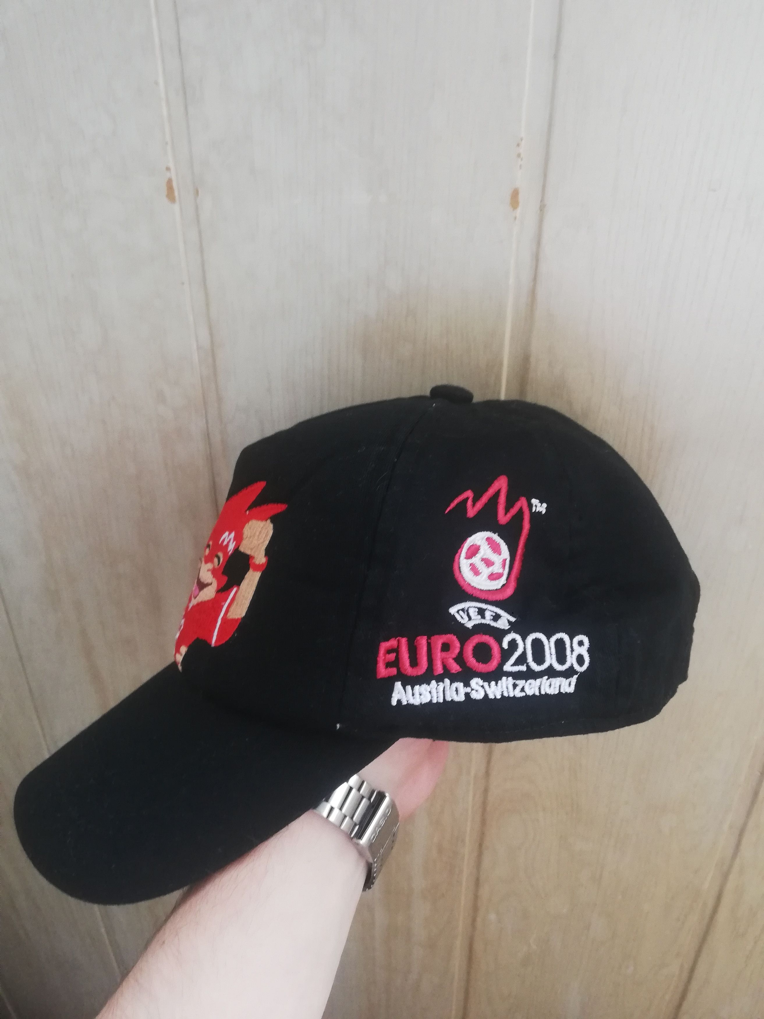 Vintage Euro 2008 official merchandise hat Size ONE SIZE - 2 Thumbnail